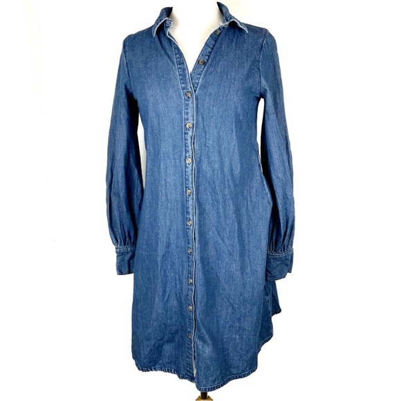 Vero Moda Dresses & Skirts - Vero Moda Denim Shirt Dress - Size XS